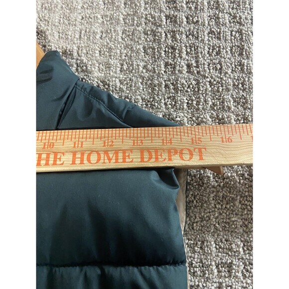 Old Navy Boys Puffer Vest Size XL 14-16 Green Tan Sleeveless Warm Full Zip - Picture 6 of 9